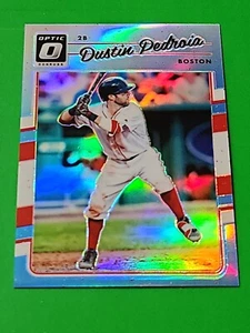 Dustin Pedroia 2017 Donruss Optic Carolina Blue Prizm 22/50, Boston Red Sox - Imagen 1 de 6