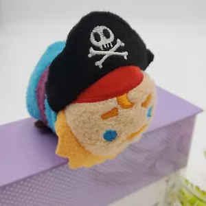 Nuevo con etiquetas Mini Tsum Tsum 3,5" Peluche Piratas del Caribe Capitán Juguete - Imagen 1 de 7