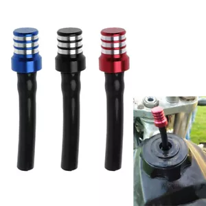 Motorcycle Gas Fuel Cap Tank Valve Vent Breather Hose Tube For ATV PIT Dirt Bike - Picture 1 of 14