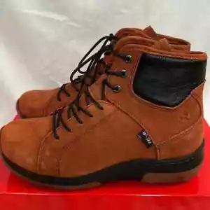 Botines con cordones de cuero Wolky resistentes al agua - Terra (EU 38/7.5) a548336 -- - Imagen 1 de 7