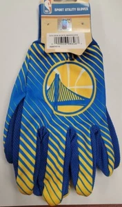 Golden State Warriors Striped Sport Utility Gloves - NBA - Picture 1 of 1