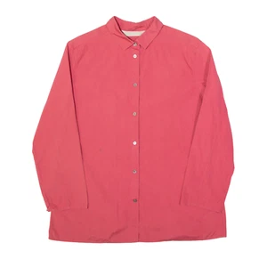 MAX MARA S Collezione Camicia Tinta Unita Rosa Manica Lunga Donna S - Foto 1 di 8