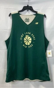 Aime Leon Dore Men New Balance Green Reversible Basketball Jersey Size XL - Picture 1 of 7