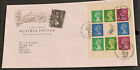Great Britain FDC 1993 The Story Of Beatrix Potter Block Of Stamps