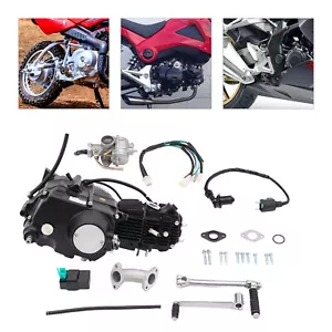Motor 110cc 4 velocidades para HONDA CRF50 CRF70 XR50 XR70 Z50 Pit Dirt Bike - Imagen 1 de 8