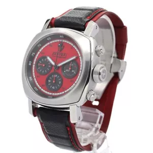 ■PANERAI Ferrari GranTurismo FER00013 Chronograph Red Dial AutomaticMen's JAPAN - Picture 1 of 6