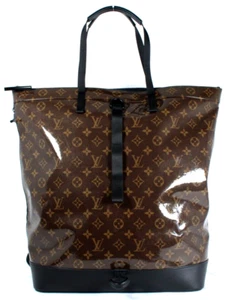 LOUIS VUITTON Men's Fall 2018 Brown Monogram GLAZE 2-Way Backpack Tote Bag - Picture 1 of 13