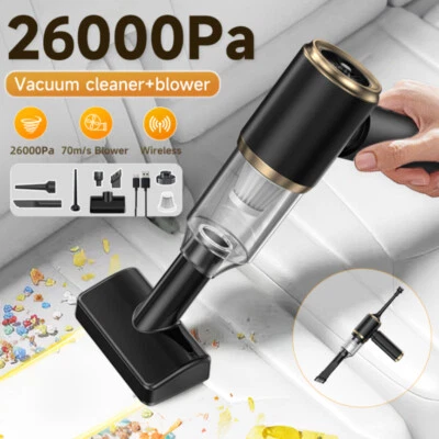 7 in 1 Cordless Car Vacuum Cleaner 26000Pa Blower vacuum cleaner Handheld mini  - Image 1 of 4
