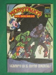 MONSTERS IN MY POCKET MIMP MONSTRUOS DEL BOLSILLO #16 SONRIC'S MEXICAN COMIC - Bild 1 von 1