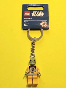 LEGO STARWARS BOSSK KEY CHAIN MINIFIGURE RARE LIMITED RETIRED 853125 - Picture 1 of 6