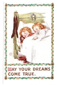 CHILDREN - MAY YOUR DREAMS COME TRUE Artist Kit Kat Postcard - Picture 1 of 1