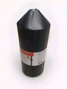 Audubon NATORPEDO Black Steel Squirrel Baffle Bird Feeder Pole 15.38"H x 6"W ๐ - Picture 1 of 11