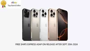 Apple iPhone 16 Pro - Physisches SIM-Fach - USA 2 TAGE VERSAND A3292 - 128GB 256GB 512GB 1TB - Bild 1 von 19