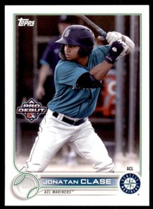 JONATAN CLASE 2022 Topps Pro Debut Rookie Card RC Minor League #PD-138 Seattle