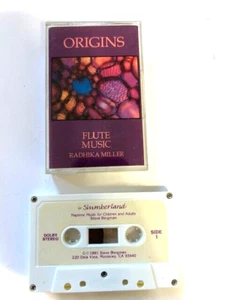 Orgins Flute Music Radhika Miller [cassette] - FREE Shipping - Picture 1 of 2