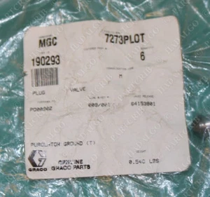 Graco, 190293, 190-293, Valve Plug - Picture 1 of 3