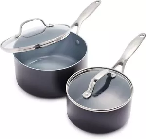 GreenPan Valencia Pro Hard Anodized Healthy Ceramic Nonstick 1.66QT and 3.3QT - Picture 1 of 1