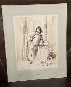 1894 E. Chickering 16 x 19 album opera reale stella Margaret Reid firmato - Foto 1 di 9