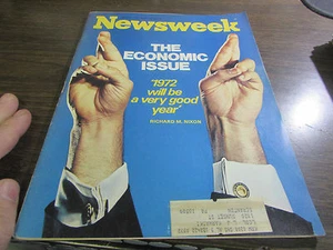 VINTAGE - NEWSWEEK 31.1.72 - DIE WIRTSCHAFTLICHE AUSGABE - 72 WIRD SEHR GUTES JAHR - SEHR GUTER ZUSTAND - Bild 1 von 1