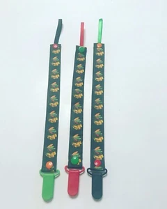 Handgefertigter Schnullerhalter - Sport - Hockey - Chicago Blackhawks - Bild 1 von 2