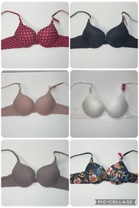 Super Extra Push Up Extreme Padded Add 2 Cup Double Padded Plunge 3 Hooks Bra. - Picture 1 of 86