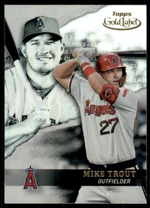 2020 Topps Gold Label Class 2 #1 Mike Trout