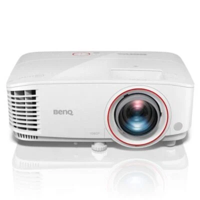 New BenQ TH671ST 1080p Short Throw Home Theater Gaming Projector White - Image 1 of 4