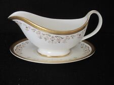 ROYAL DOULTON 'BELMONT' GRAVY BOAT AND STAND - 1ST