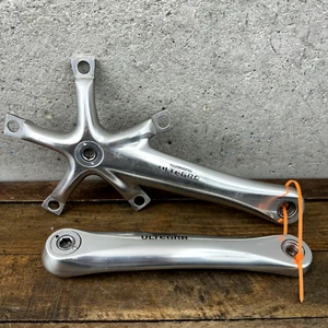 Shimano Ultegra FC-6500 DOUBLE Crank Set 172.5 mm Octalink Spline Vintage 130 A6 - Picture 1 of 12