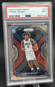 Tyrese Maxey #256 Panini Prizm Rookie RC 2020/21 PSA 9 - Imagen 1 de 2