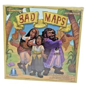 Floodgate Games Bad Maps Pirate Programming Board Game New - Picture 1 of 6