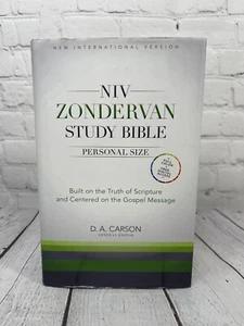 NIV Zondervan Study Bible, Personal Size, Hardcover DJ, 2015 Full Color EUC! - Picture 1 of 12