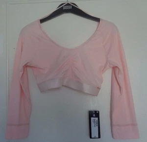 Autograph size 6 non wired medium impact pink crop top NEW WITH TAGS!!! - Picture 1 of 4