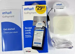 Intuit GoPayment Kreditkartenleser 3,5 mm Buchse verbindet sich mit Telefon - Bild 1 von 1