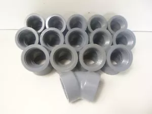 Spears 819-015C 1-1/2" x 45 Degree Elbow TxT CPVC Sch 80 Threaded Both Ends x15 - Picture 1 of 5