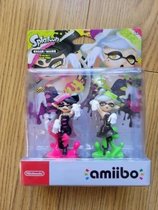 Callie & Marie Splatoon Amiibos Paquete de 2 Nintendo ¡Nuevo y Sellado de Fábrica! - Imagen 1 de 5