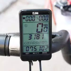 Ciclismo Computer Impermeabile Wireless Cronometro MTB Bici Contachilometri Bicicletta Speedom - Foto 1 di 7