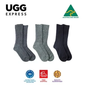 Humphrey Law 100% Australian Made Women Men Merino Wool Winter Soft Health Sock - Picture 1 of 23