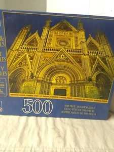 Orvieto Cathedral Church Umbria Italy Sure- Lox 500 Piece Jigsaw Puzzle SEALED - Picture 1 of 2