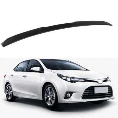 Roof Wing Spoiler Visor Lightweight For 2004-09 BMW 5-Series 530i E60 Sedan Foto 1 de 4