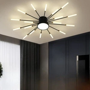 LED Lamp Living Room Ceiling LightsBlack Ceiling Light Kitchen Ceiling Lighting - Picture 1 of 2