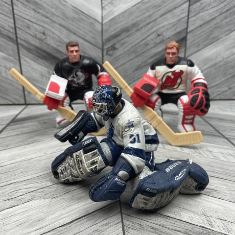 NHL Figurines 1999 VNTG Goaltender Buffalo Sabres NJ Devils Toronto Maple Leafs Cover