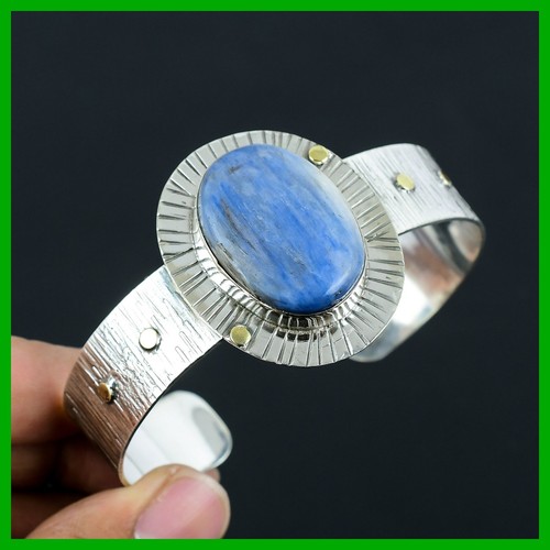 VALENTINO Braccialetto regalo madre lunetta pietre preziose cianite argento 925 vendita giorno della memoria