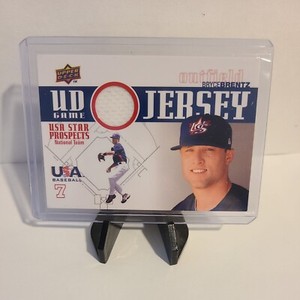 BRYCE BRENTZ 2009 UPPER DECK USA #GJU23 UD GAME JERSEY 18U NATIONAL TEAM SP