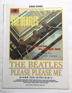 THE BEATLES PLEASE PLEASE ME BAND SCORE JAPAN GUITAR TAB - Picture 1 of 4