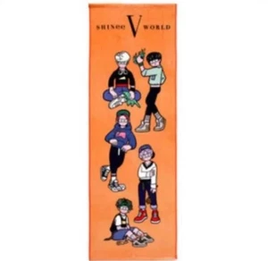 NUEVA TOALLA DEPORTIVA SHINee WORLD V en JPN Limited NUEVA LLAVE TAEMIN MINHO JYONHYUN F/S - Imagen 1 de 1
