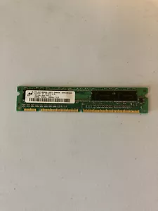 Micron 128MB  133MHz CL Memory  PC133U-333-542-C MT4LSDT1664AG-133D1 - Picture 1 of 2