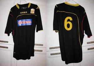 MAGLIA ACR MESSINA 11-12 NR 6 SIZE XL NERA CND LO PICCOLO - Foto 1 di 1