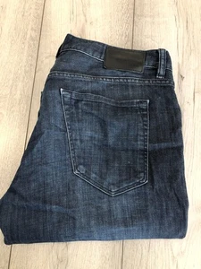 MEN'S HUGO BOSS STRETCH JEANS 34" WAIST X 30" LEG BLUE - Picture 1 of 2