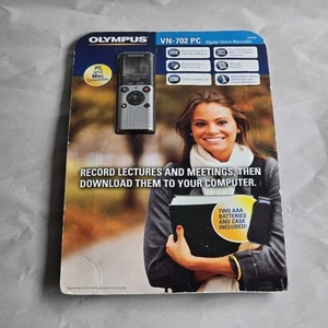 OLYMPUS VN-702PC Digital Voice Recorder w/ 2GB Internal memory microSD NIB - Picture 1 of 7